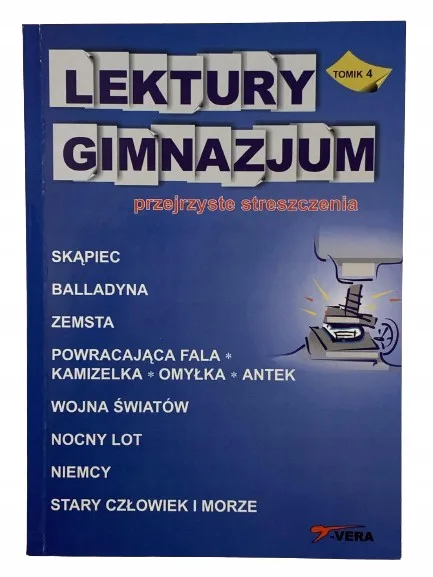 Okładka: Lektury do gimnazjum opracowania 7 8 ściąga bryk