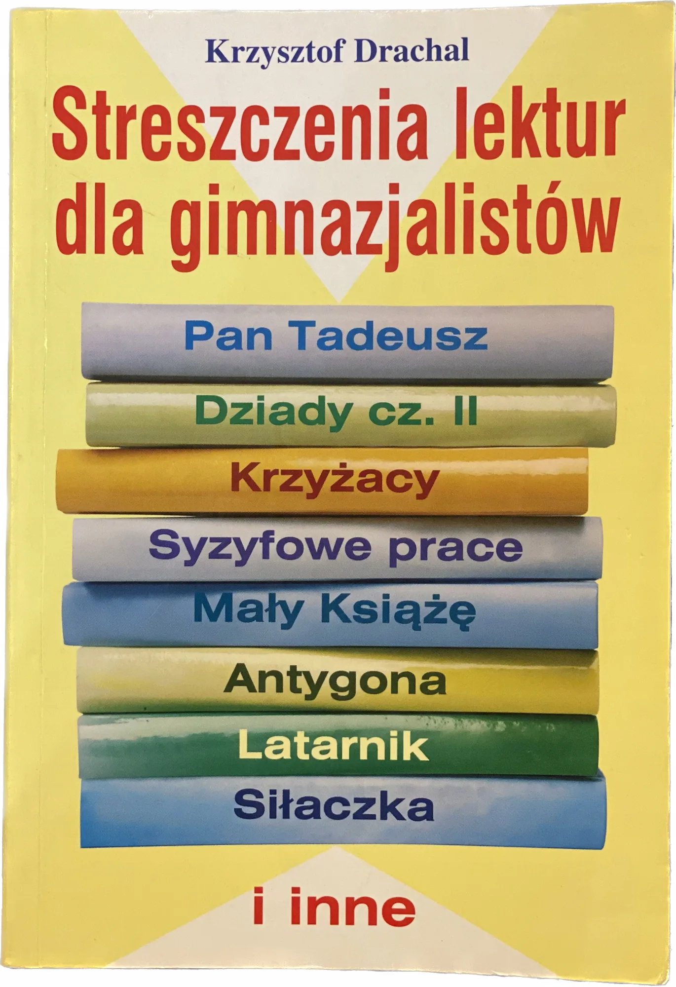 Okładka: Lektury do gimnazjum opracowania 7 8 streszczenia