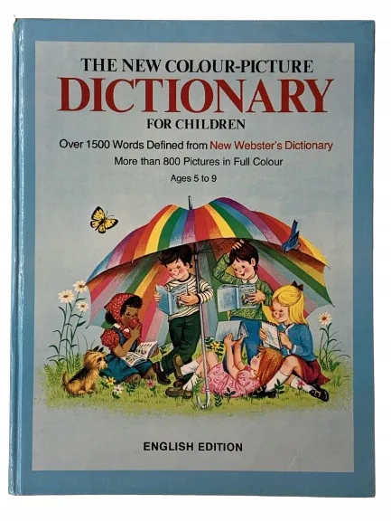 Okładka: The New Colour-Picture Dictionary for Children