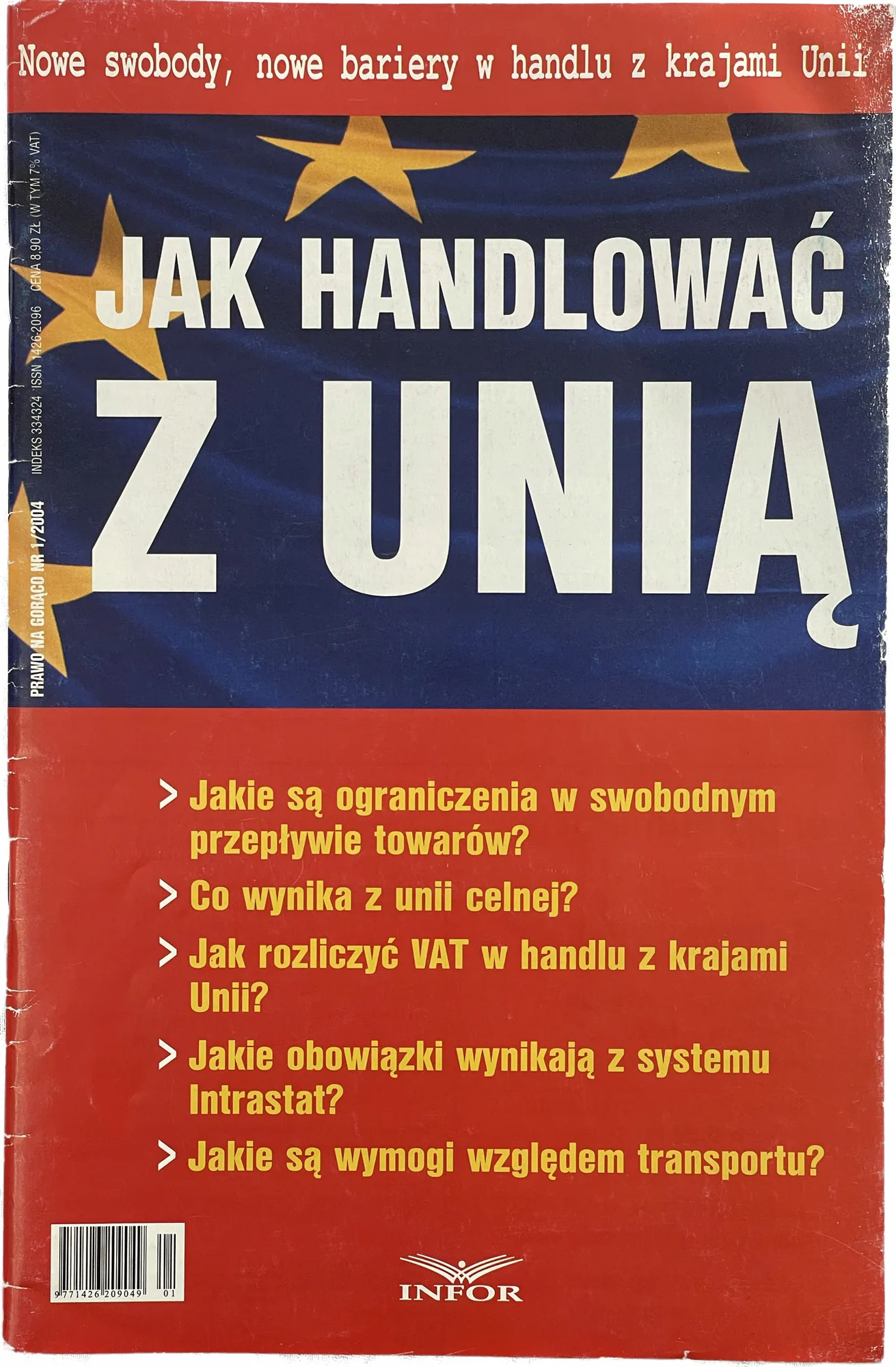 Okładka: Jak handlować z Unią - przewodnik handlu UNIA