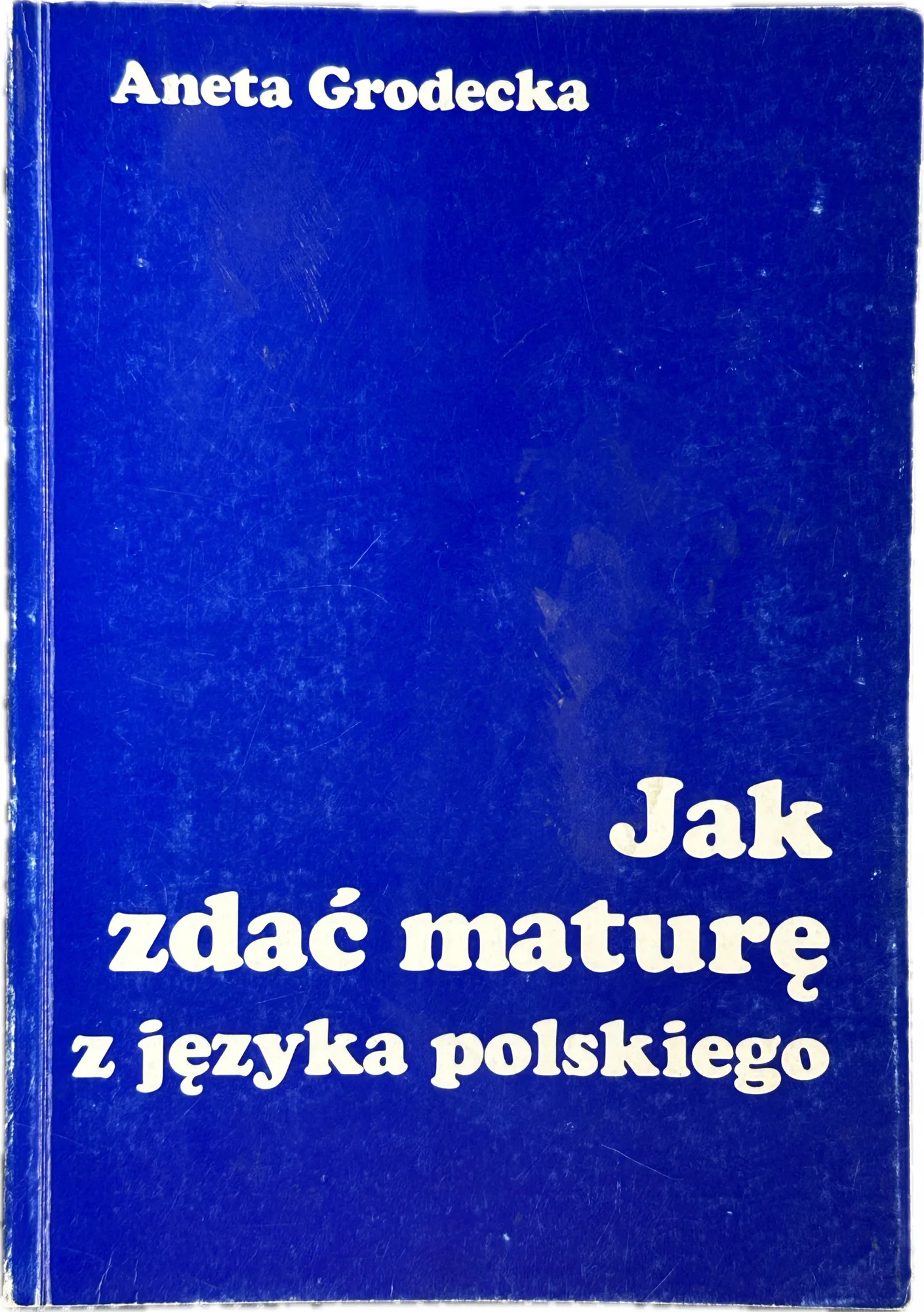 Okładka: Jak zdać maturę z języka polskiego ściąga opracowania omówienia