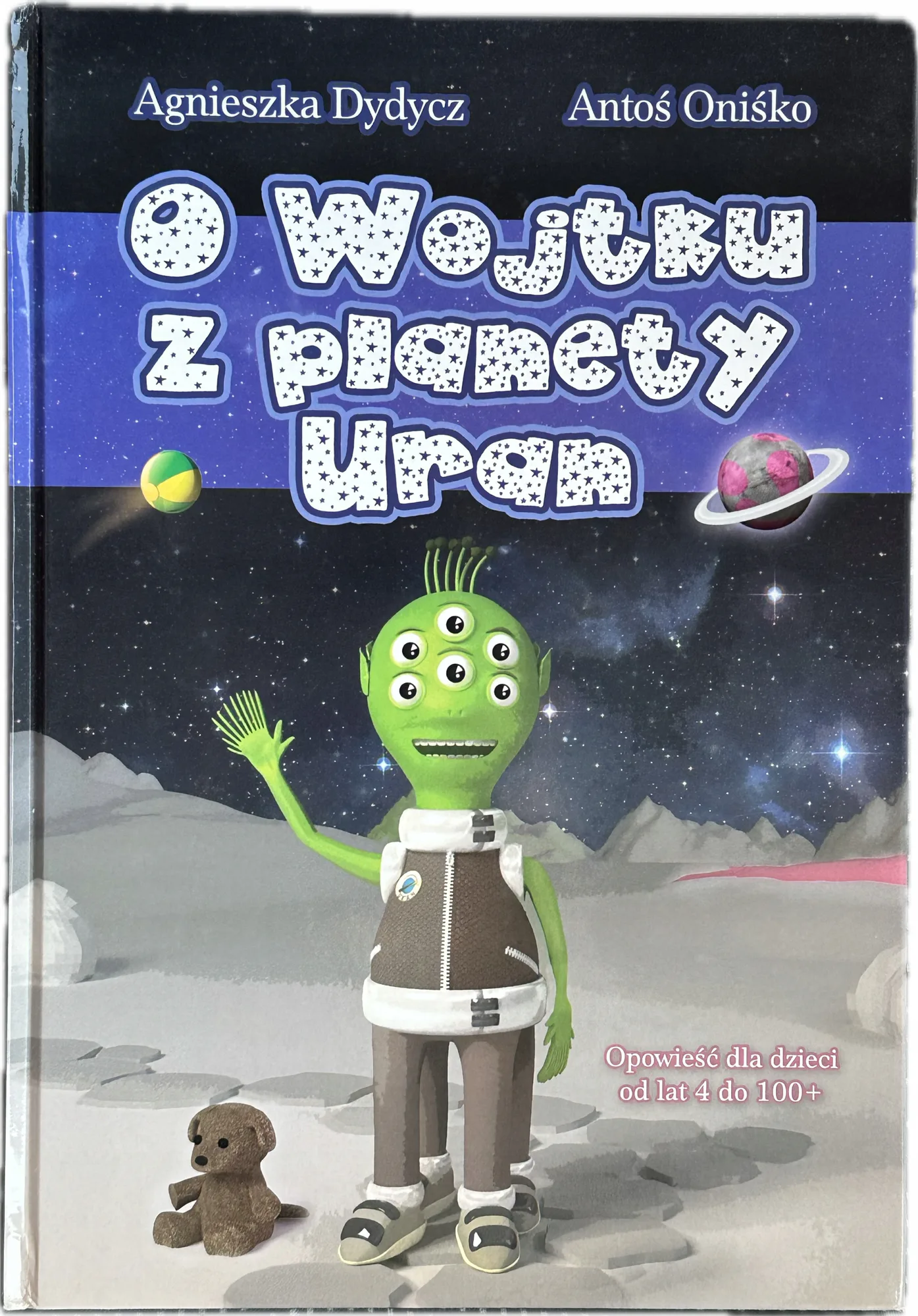 Okładka: O Wojtku z planety URAN - KSIĄZKA TWARDA OKŁADKA