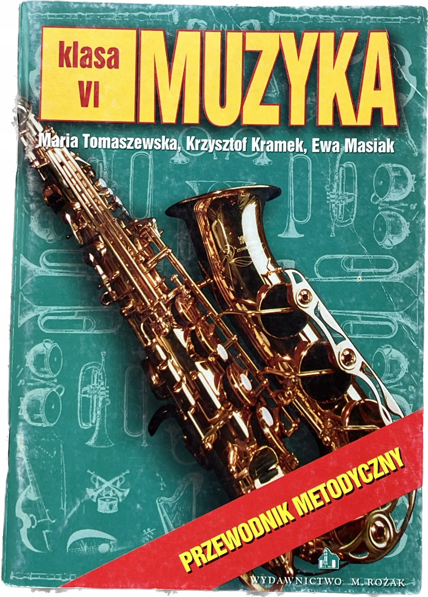 Okładka: MUZYKA klasa 6 przewodnik metodyczny