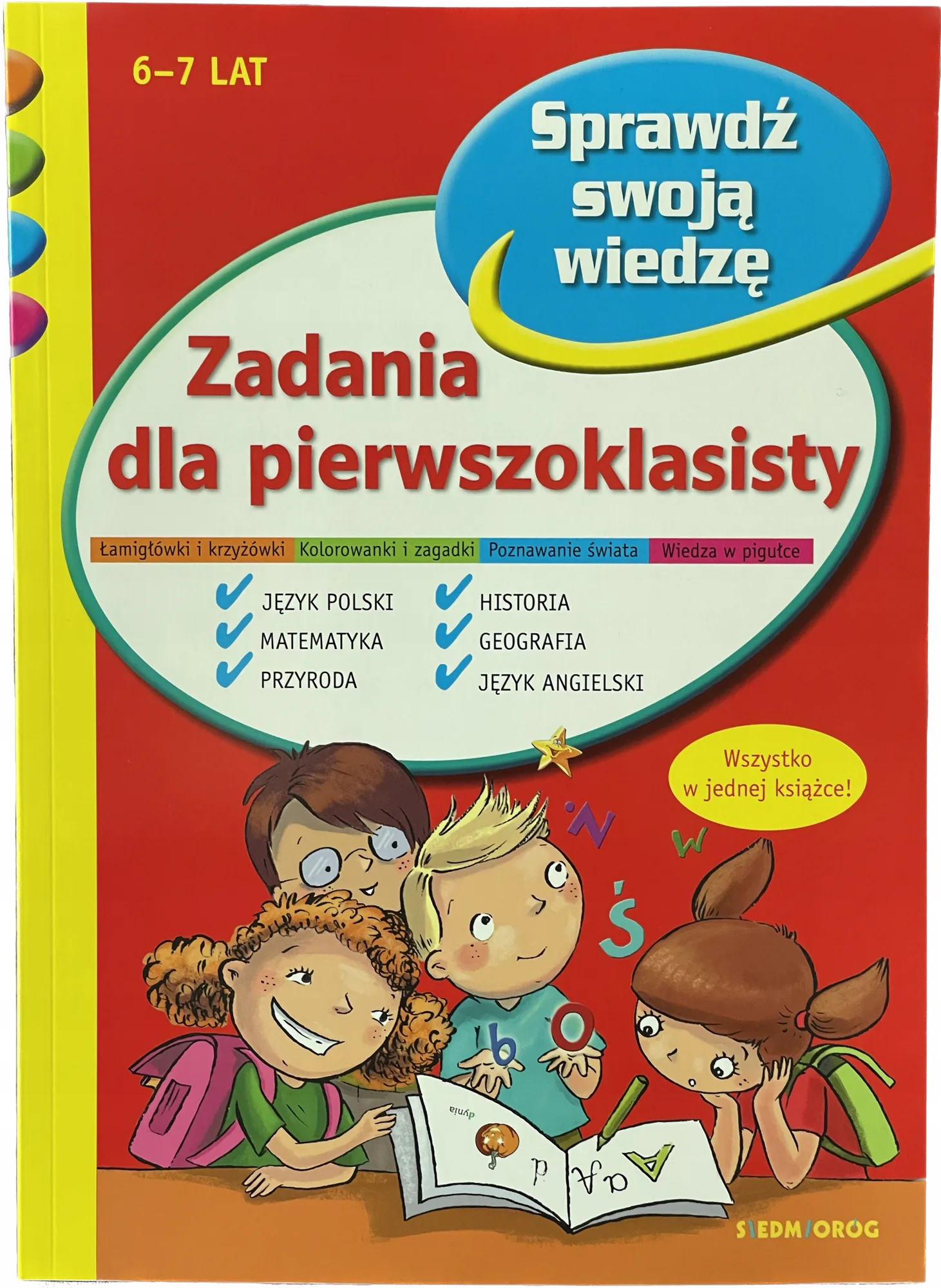 Okładka: Matematyka polski ćwiczenia zadania DLA PIERWSZOKLASISTY KLASA 1