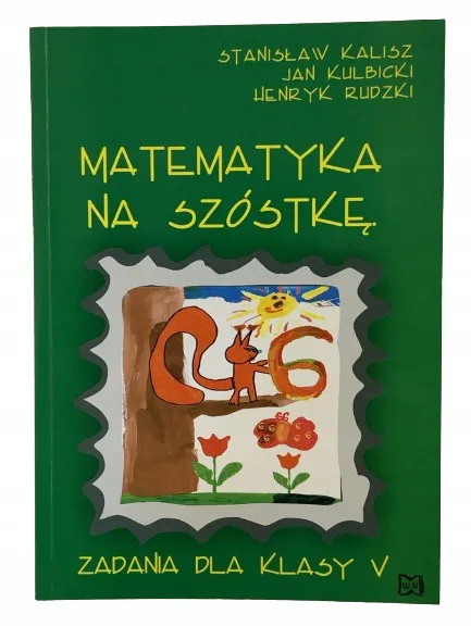 Okładka: MATEMATYKA klasa 5 zbiór zadań dla asa na szóstkę stan bdb czysta