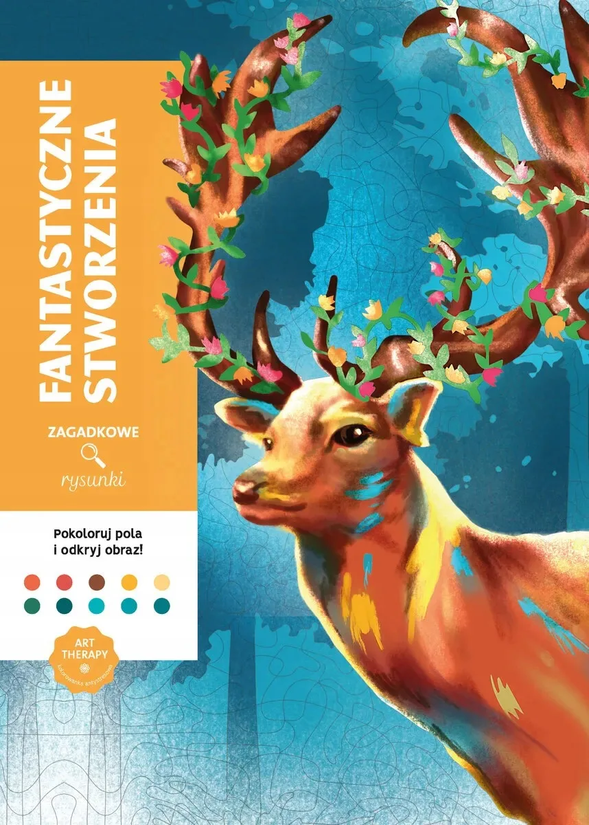 Okładka: Disney KOLOROWANKA ANTYSTRESOWA klasyka Fantastyczne stworzenia ART therapy