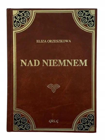 Okładka: Nad NIEMNEM lektura z opracowaniem skóra