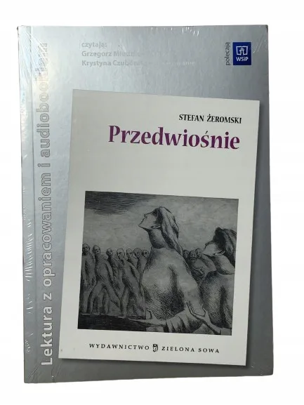 Okładka: PRZEDWIOŚNIE lektura z opracowaniem audiobook