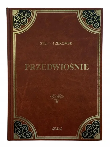 Okładka: Przedwiośnie lektura z opracowaniem skóra