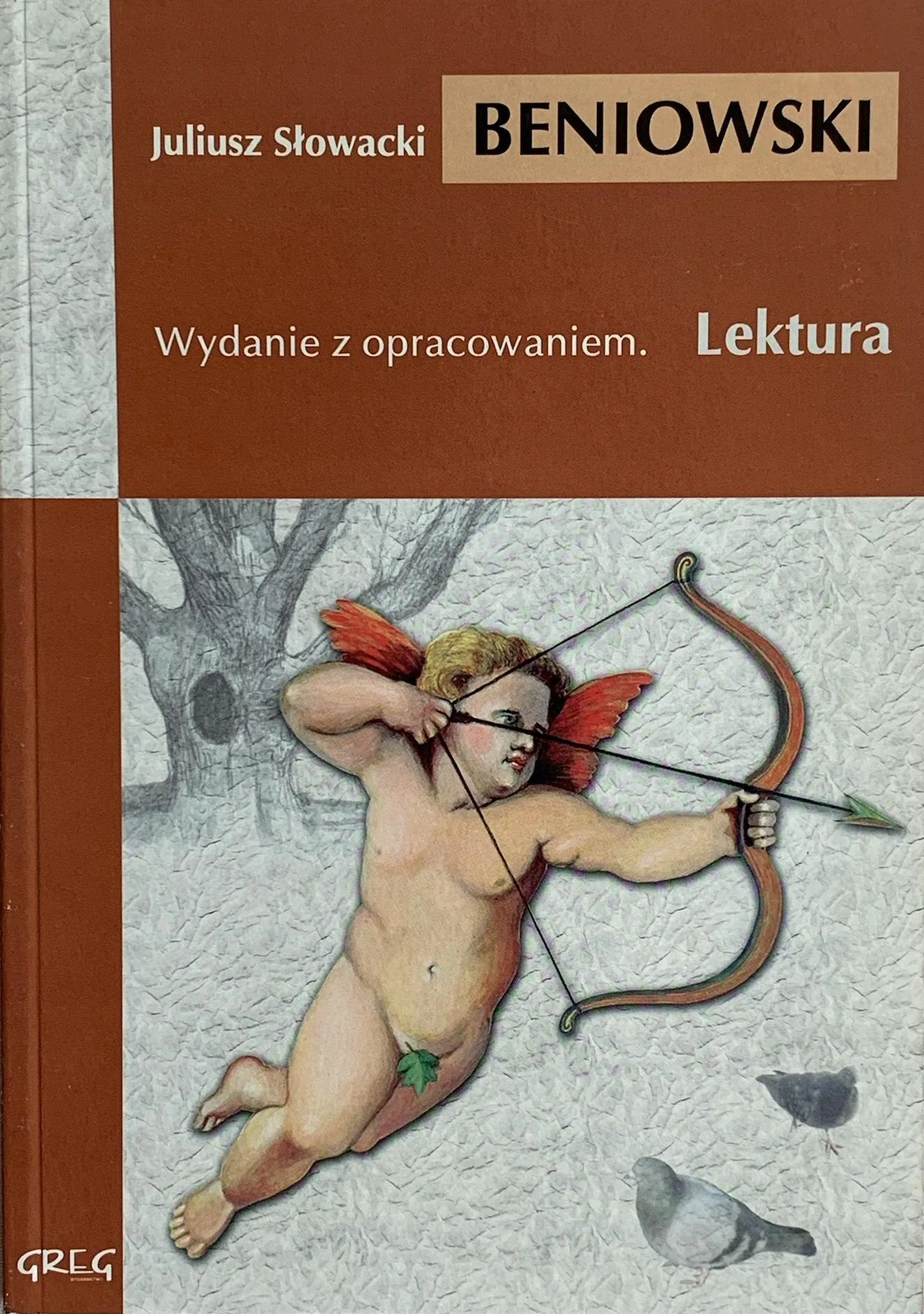 Okładka: Beniowski SŁowacki lektura z opracowaniem