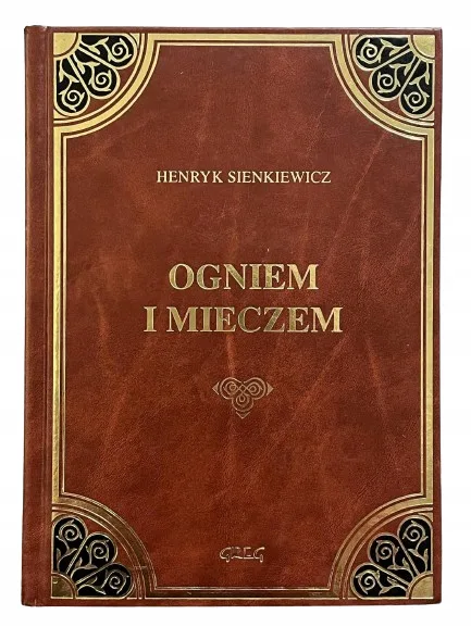 Okładka: Ogniem i mieczem lektura z opracowaniem skóra