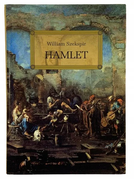 Okładka: HAMLET William Szekspir LEKTURA Z OPRACOWANIEM