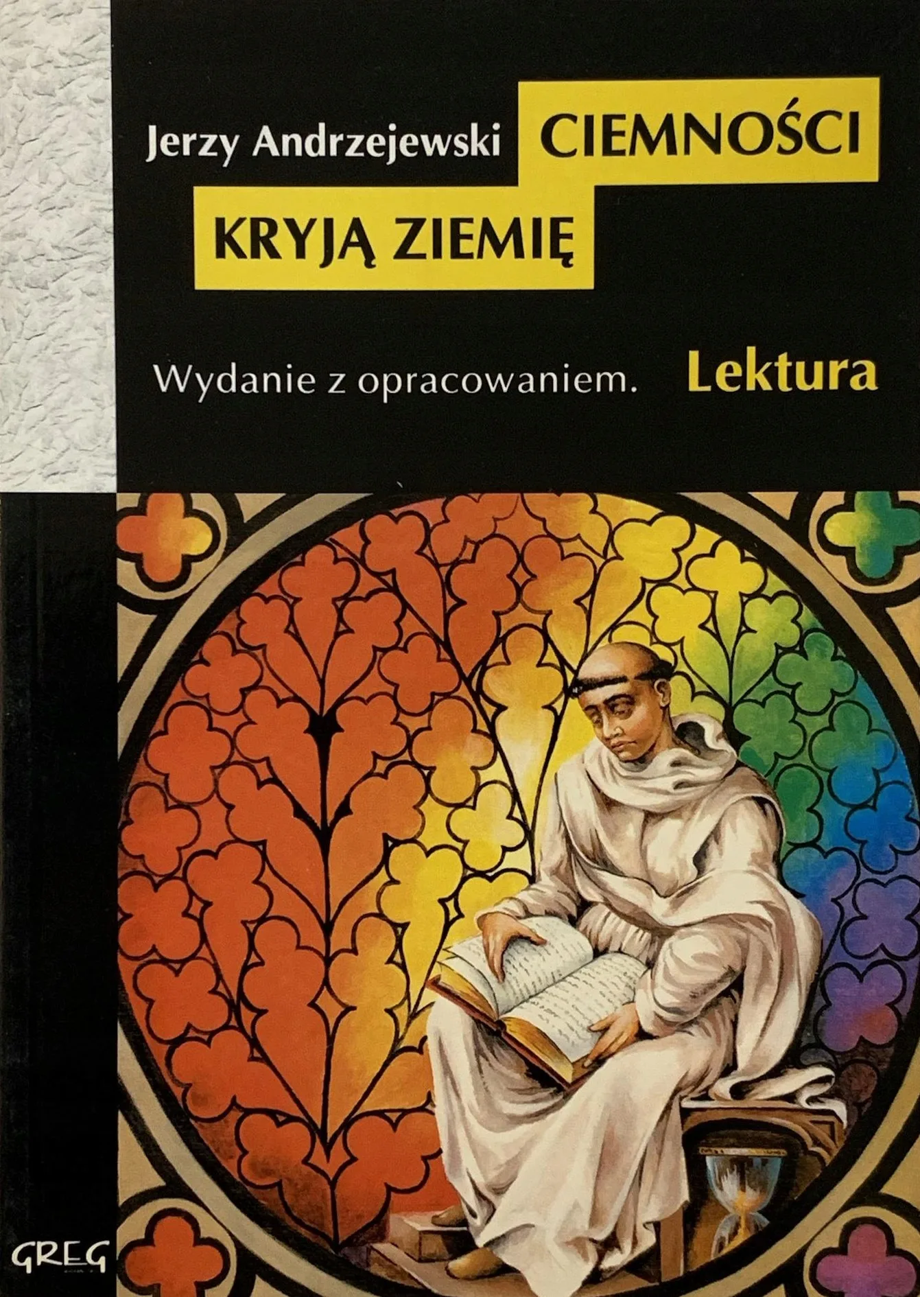 Okładka: Ciemności kryją ziemię lektura z opracowaniem