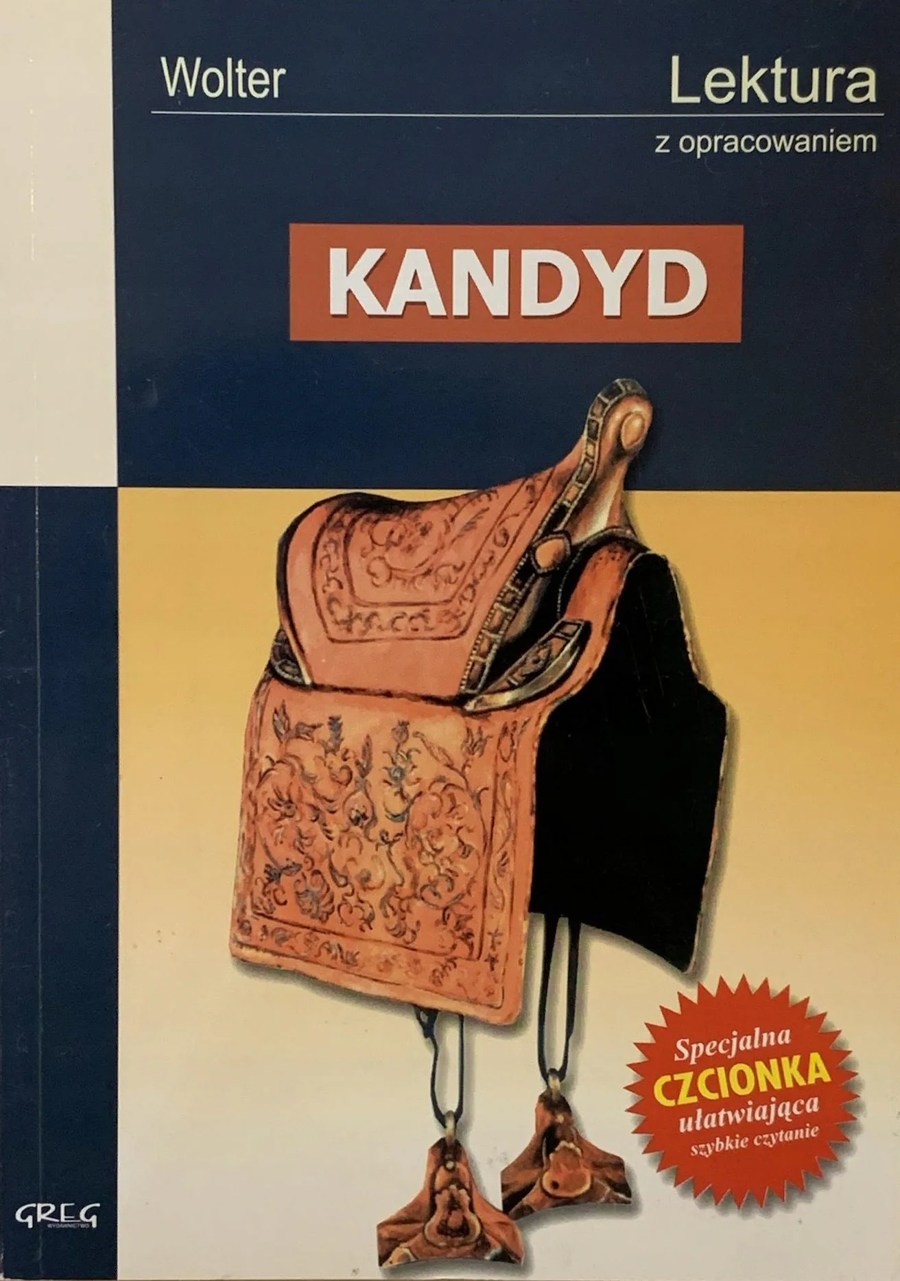 Okładka: Kandyd Wolter lektura z opracowaniem