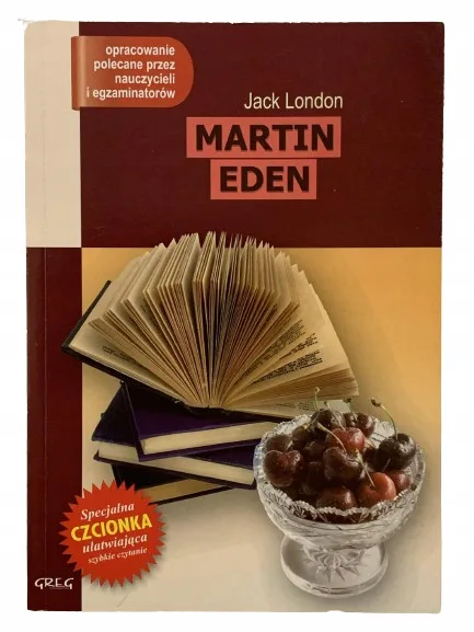 Okładka: Martin Eden Jack London LEKTURA z opracowaniem