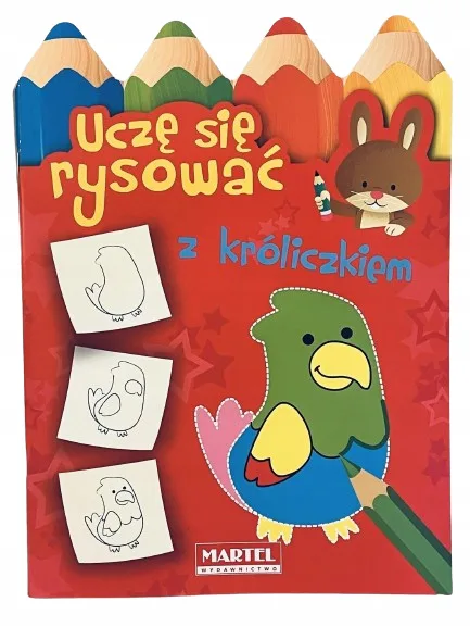 Okładka: Nauka rysowania rysunku kurs dla dzieci PO ŚLADZIE