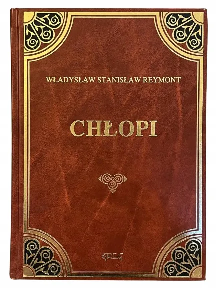 Okładka: CHłopi Reymont lektura z opracowaniem skóra
