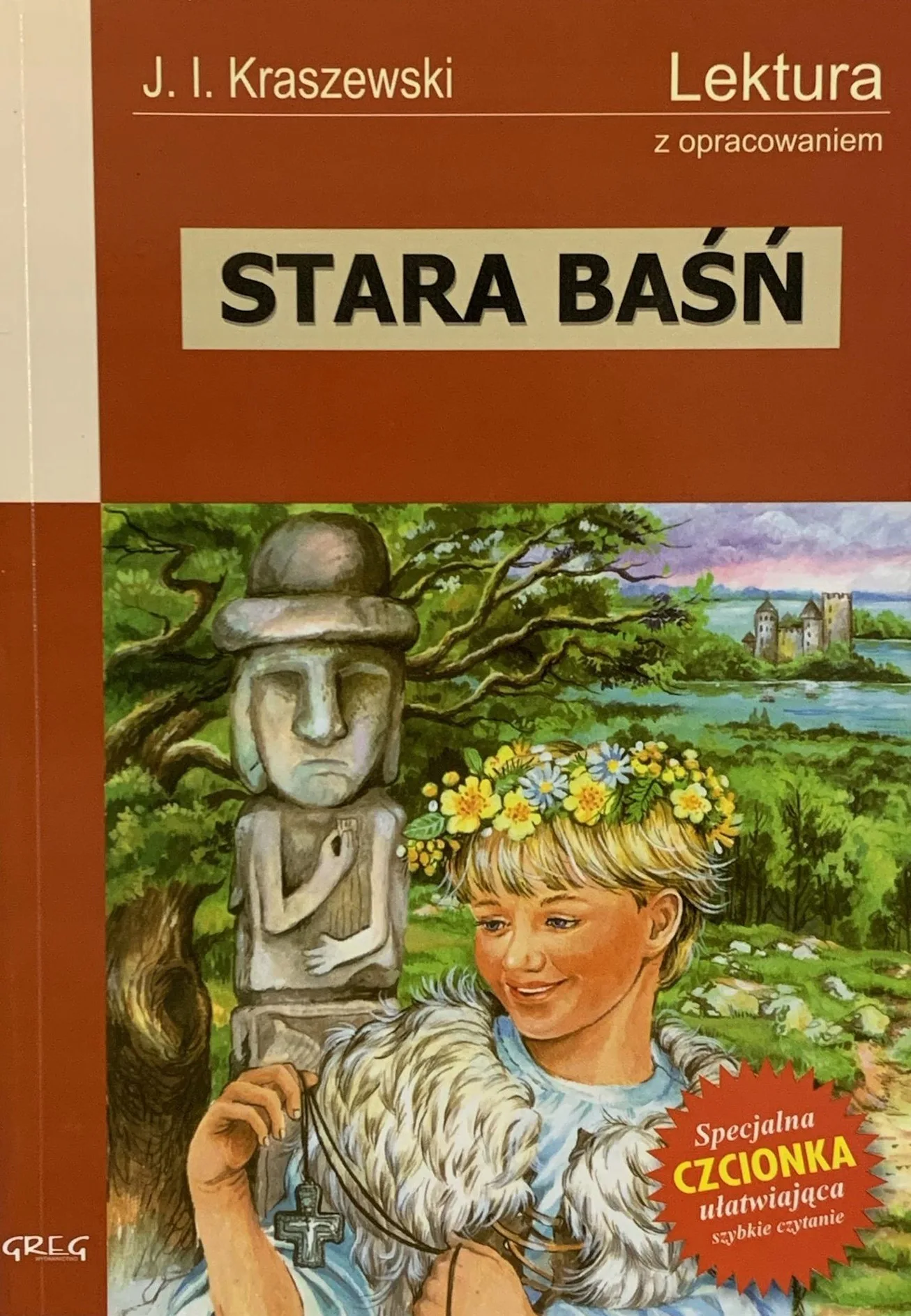 Okładka: STARA BAŚŃ KRASZEWSKI lektura z opracowaniem