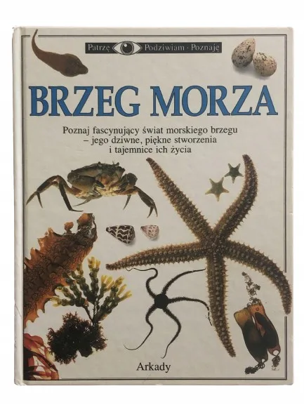 Okładka: PATRZĘ PODZIWIAM POZNAJĘ Brzeg morza album