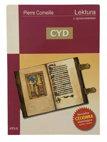 Okładka: Cyd Pierre Corneille lektura z opracowaniem
