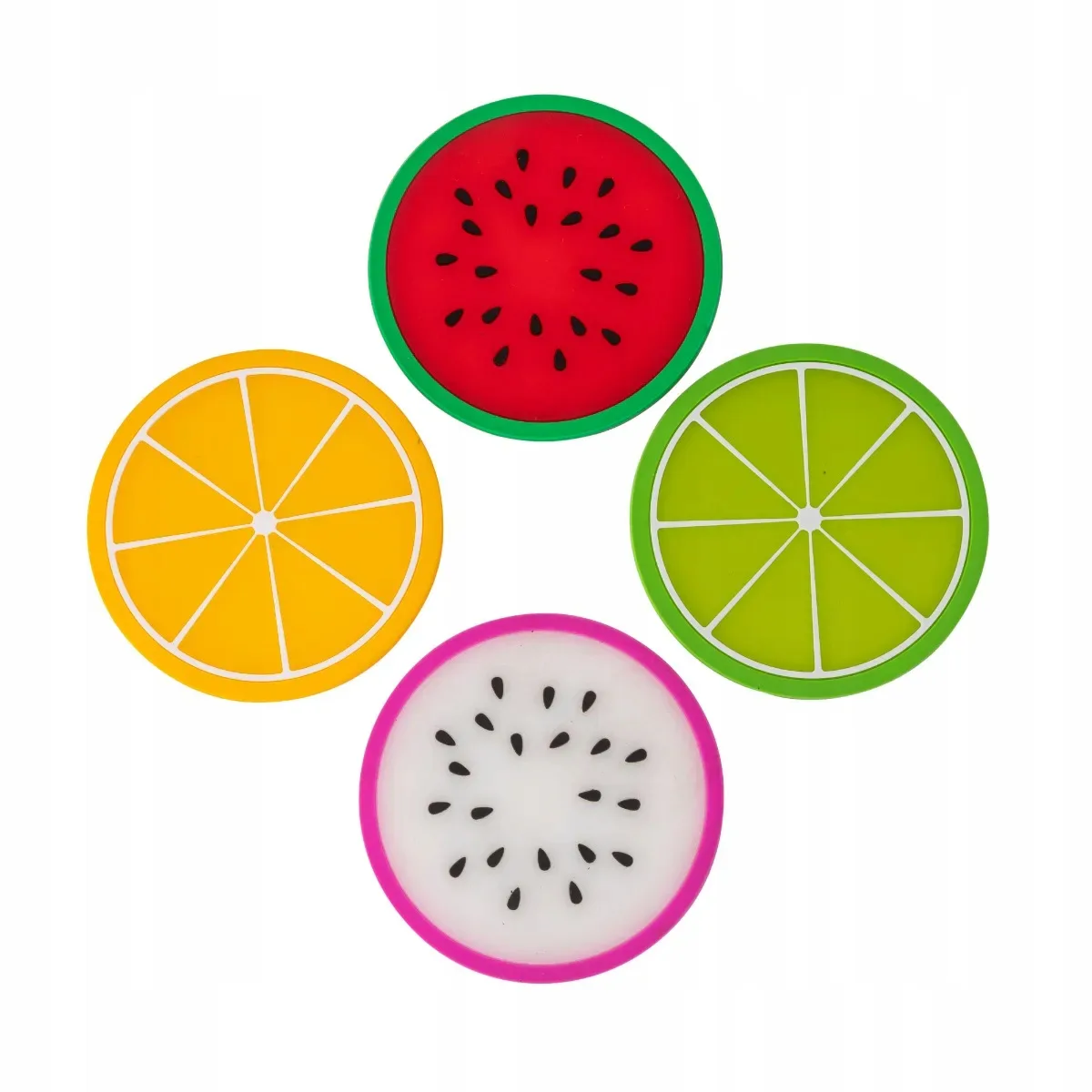 Okładka: Podkładki pod kubek szklanki kufle podstawki 4 szt Altom Design Tropicana