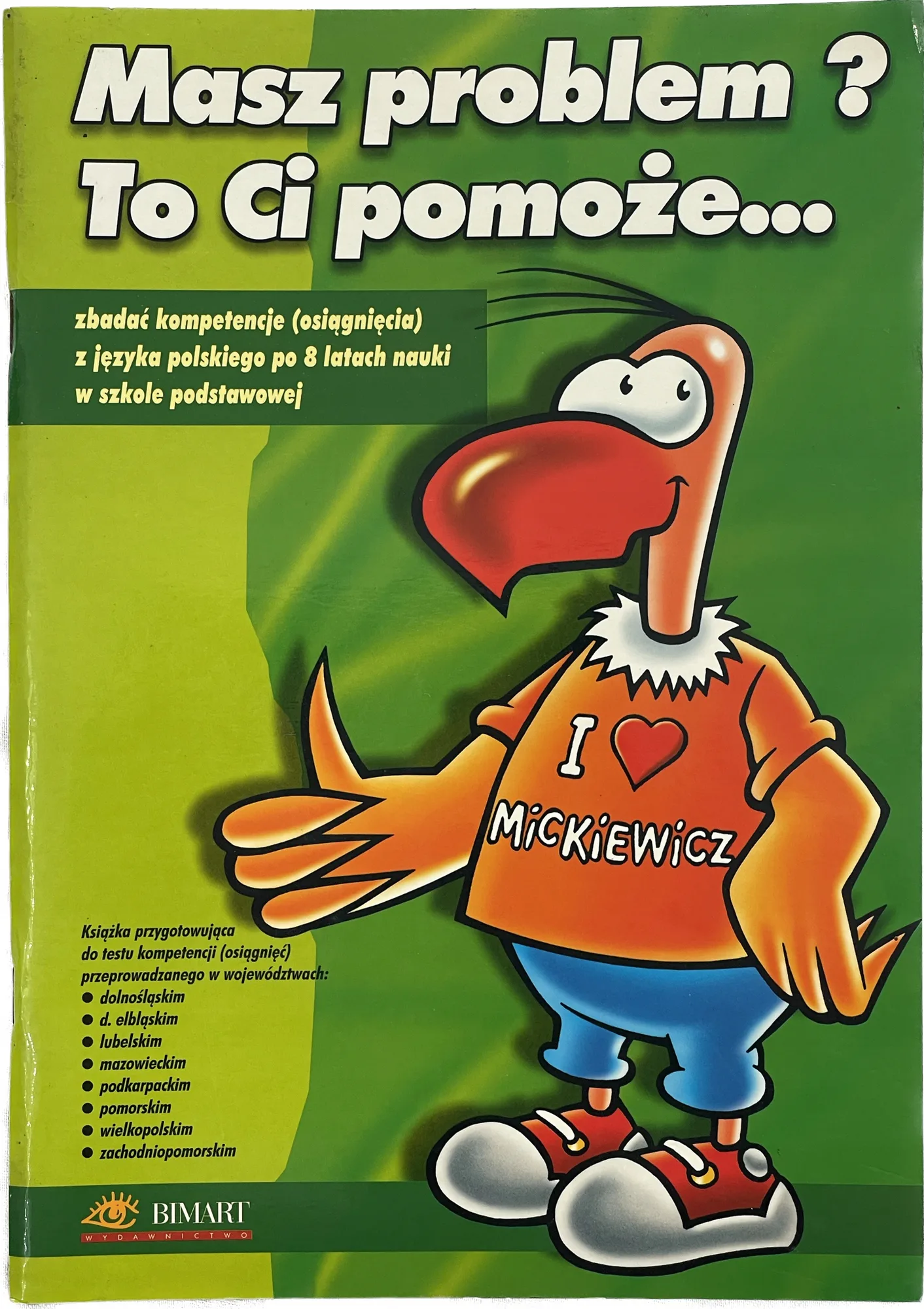 Okładka: JĘZYK POLSKI EGZAMIN 8 KLASA Z ODP sprawdziany