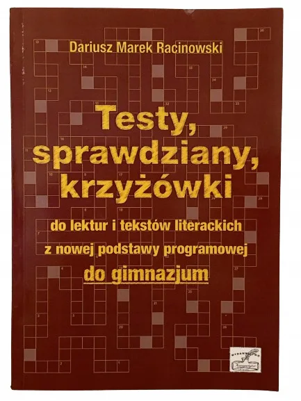 Okładka: Testy klasa 6 7 8 SPRAWDZIANY z lektur LEKTURY