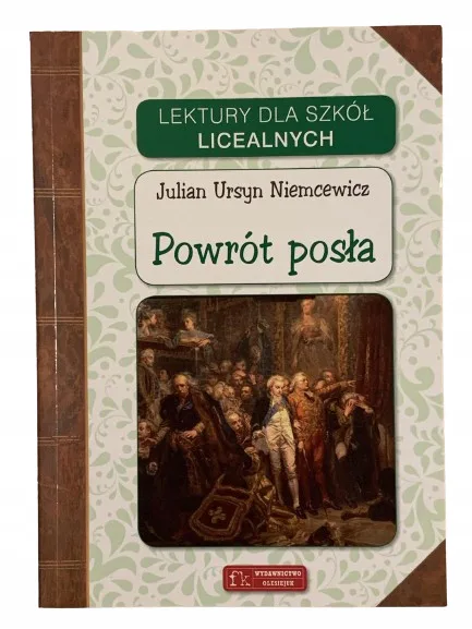 Okładka: Powrót posła Julian Ursyn Niemcewicz LEKTURA