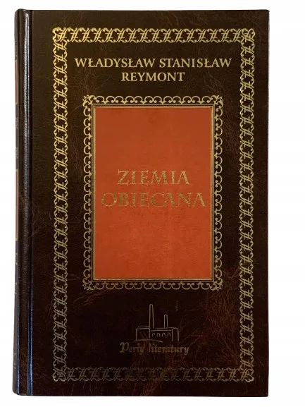 Okładka: ZIEMIA OBIECANA Perły literatury oprawa skóra