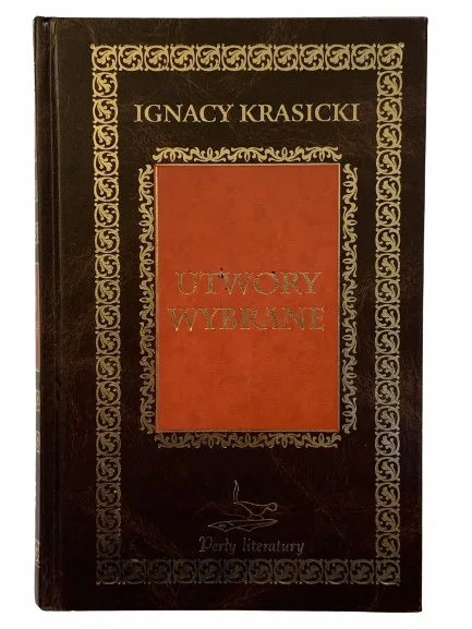 Okładka: KRASICKI Utwory Wybrane Perły literatury skóra