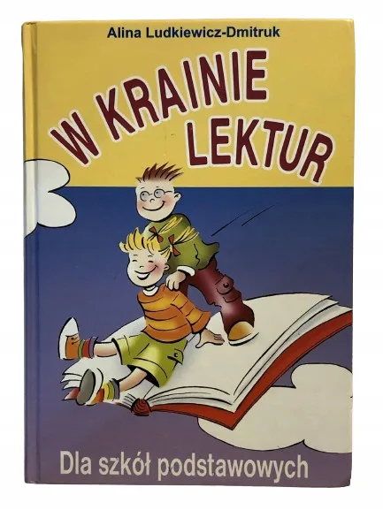Okładka: W KRAINIE LEKTUR OPRACOWANIA LEKTUR KLASA 2 - 8