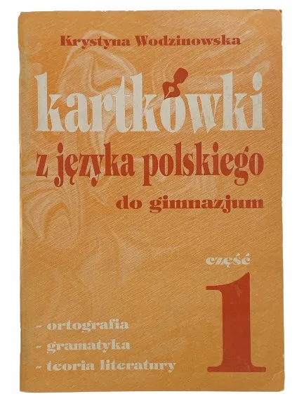 Okładka: Kartkówki język polski gramatyka ortografia kl. 7