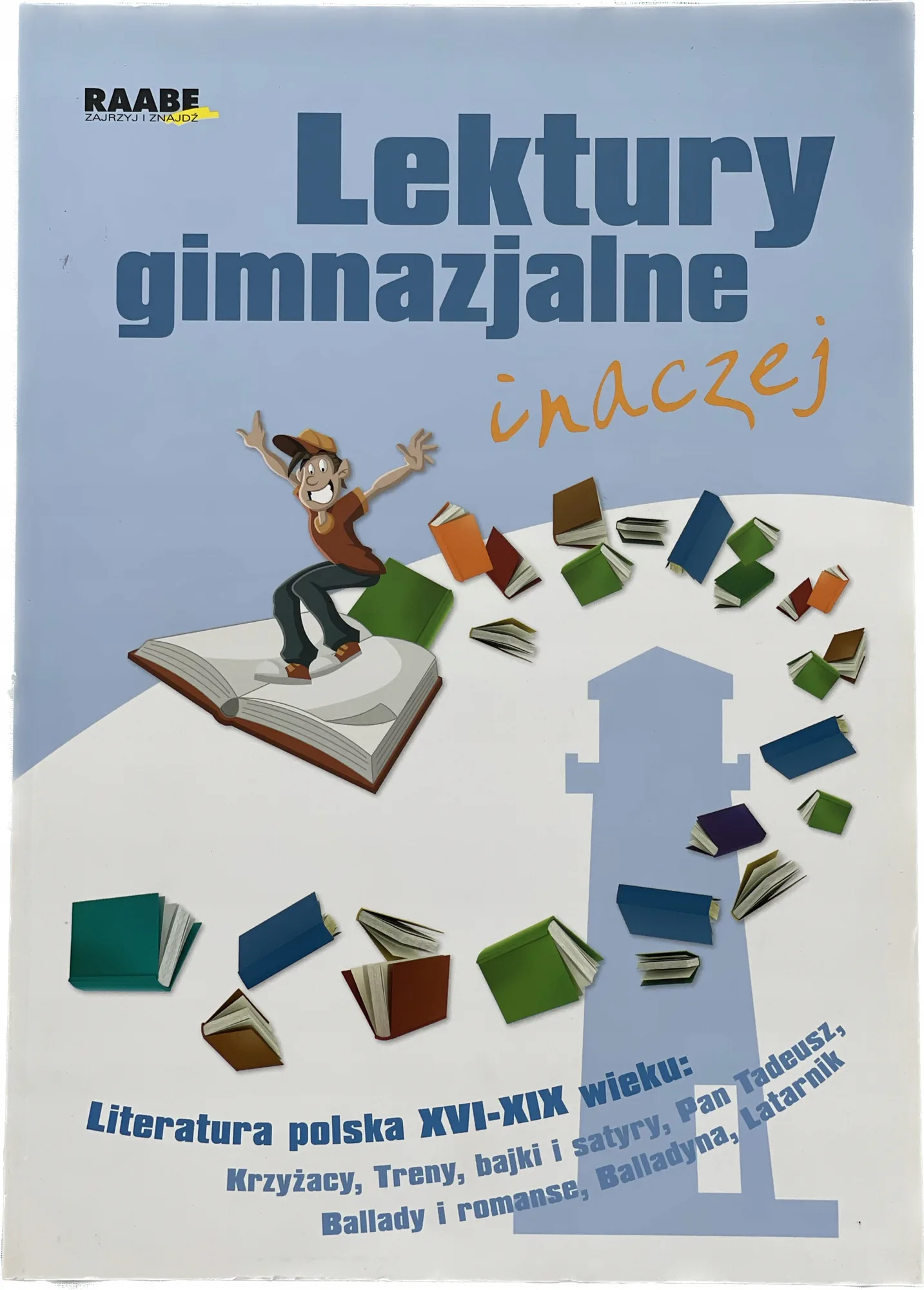 Okładka: KARTY PRACY Z LEKTUR gimnazjum TESTY WSIP KL 7