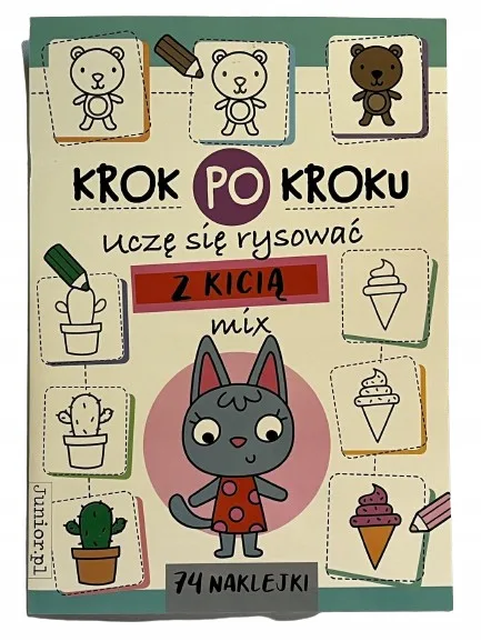 Okładka: Nauka rysowania rysunku kurs dla dzieci MALUCHÓW