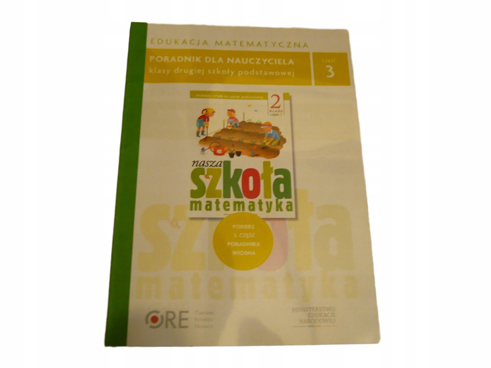 Okładka: NASZA SZKOŁA książka nauczyciela kl. 2 MEN