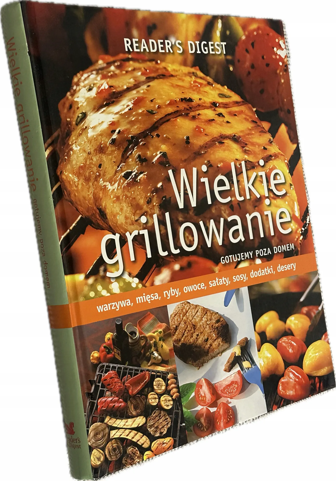 Okładka: Potrawy z grilla dania przysmaki Wielkie grillowanie Readers Digest