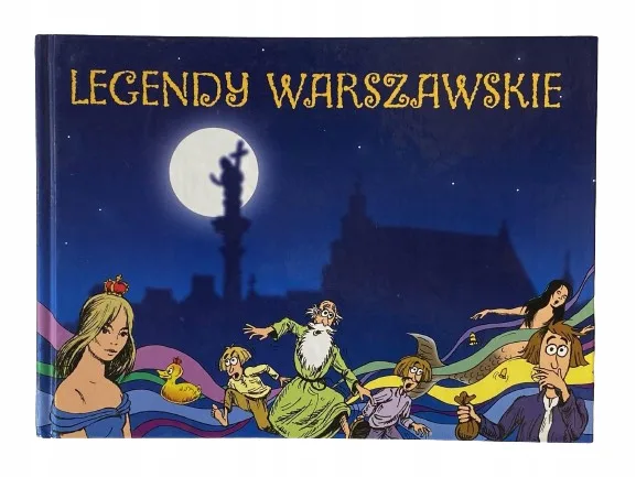 Okładka: Legendy warszawskie Kusztelski Błażej