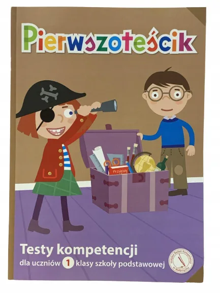 Okładka: klasa 1 TESTY sprawdzian KOMPETENCJI koniec roku