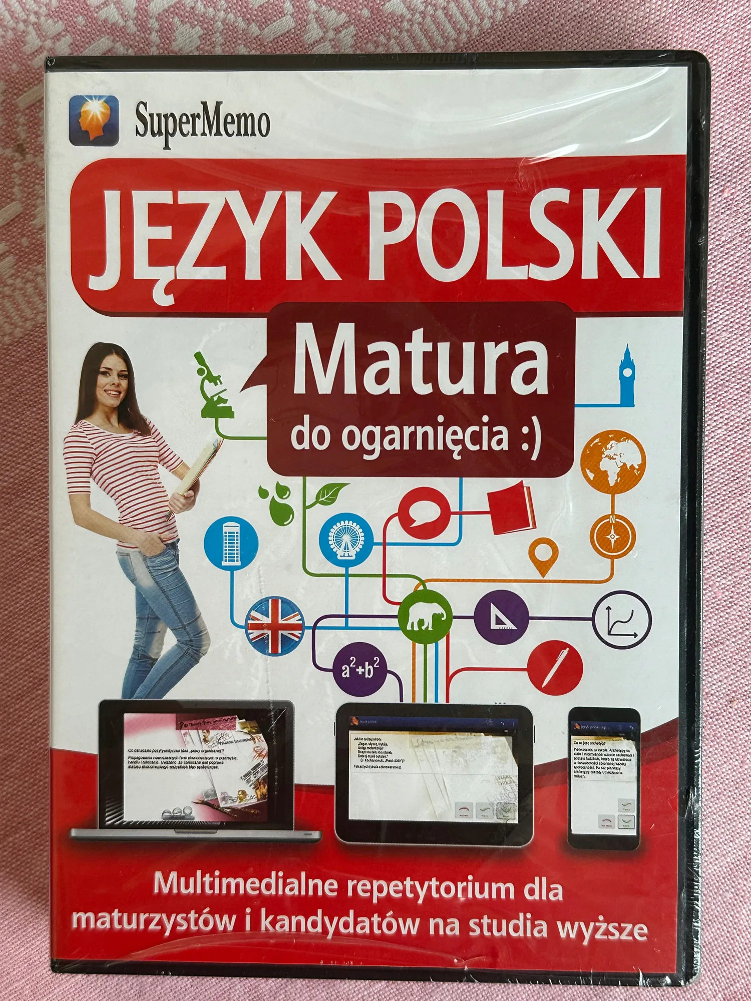 Okładka: Matura z języka polskiego ZP ZR 3000 pytań z odpowiedziami płyta cd