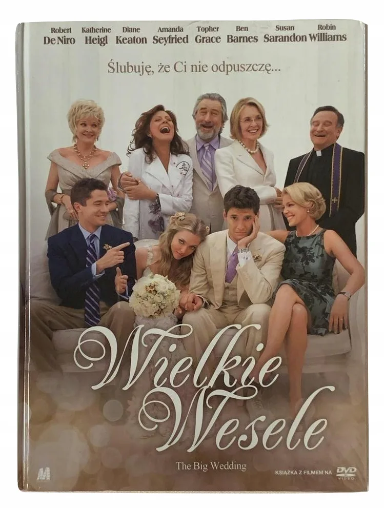 Okładka: WIELKIE WESELE Robert De Niro Williams film