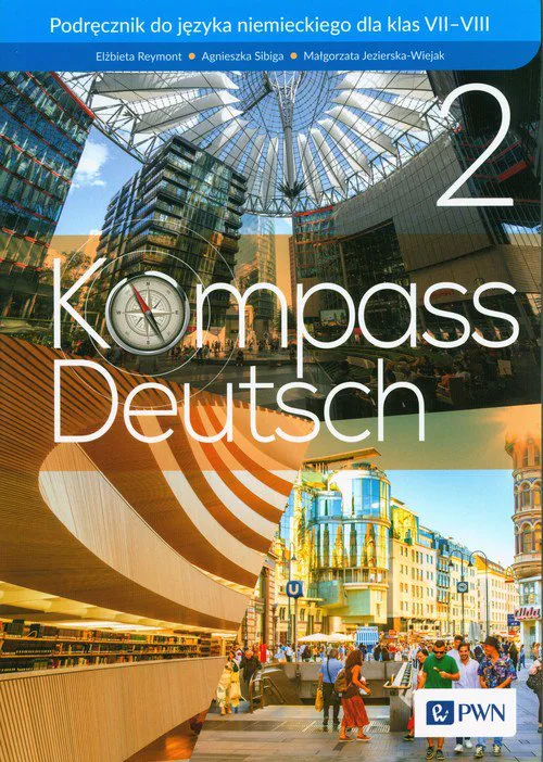 Okładka: Kompass Deutsch 2 Podręcznik do języka niemieckiego dla klas 7-8