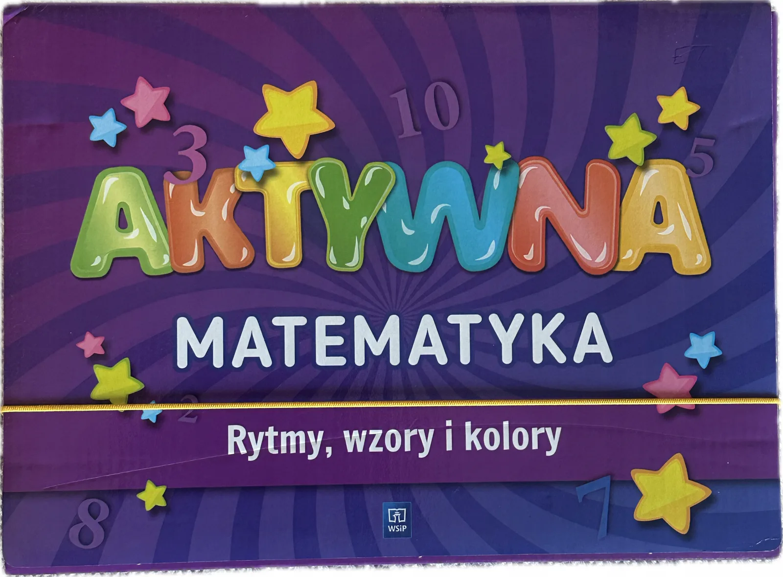 Okładka: Aktywna matematyka pakiet plansz dydaktycznych A4. PRZEDSZKOLE WSIP