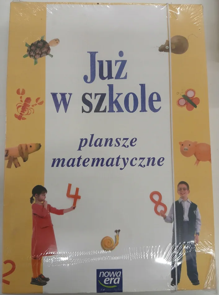 Okładka: Plansze matematyczne MATERIAŁY DYDAKTYCZNE DO MATEMATYKI 6 7 LAT KLASA 1