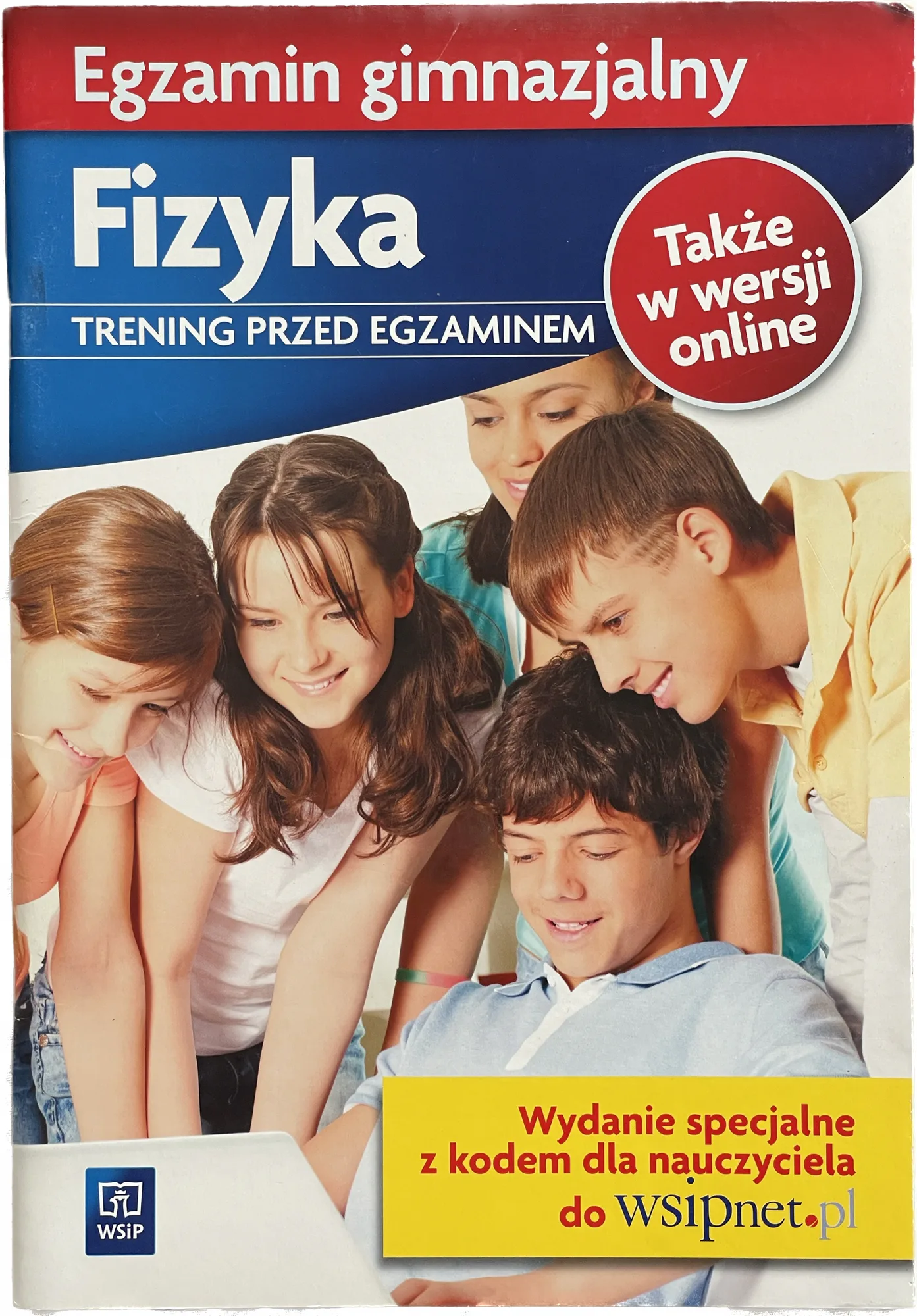 Okładka: Egzamin gimnazjalny fizyka trening przed egzaminem Krystyna Bahyrycz