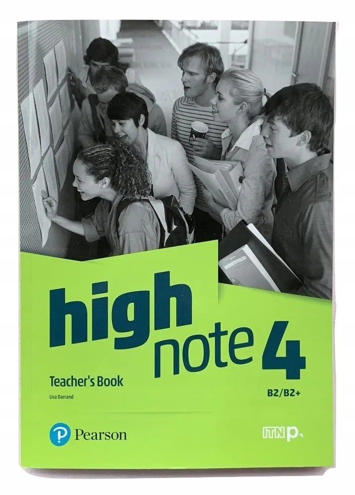 Okładka: High Note 4 teachers book TB cd dvd PEARSON książka nauczyciela
