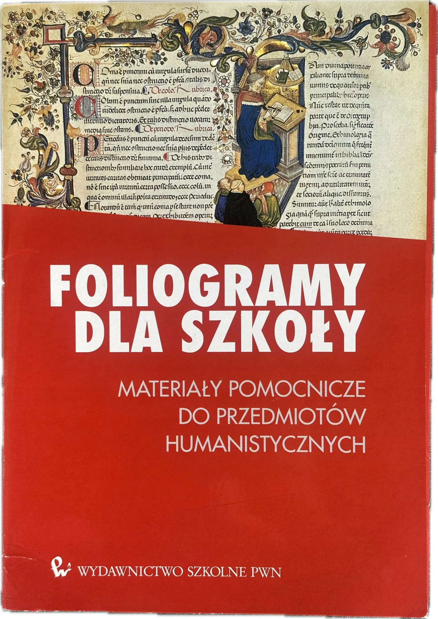 Okładka: Foliogramy dla szkoły do przedmiotów humanistycznych komplet PWN a4