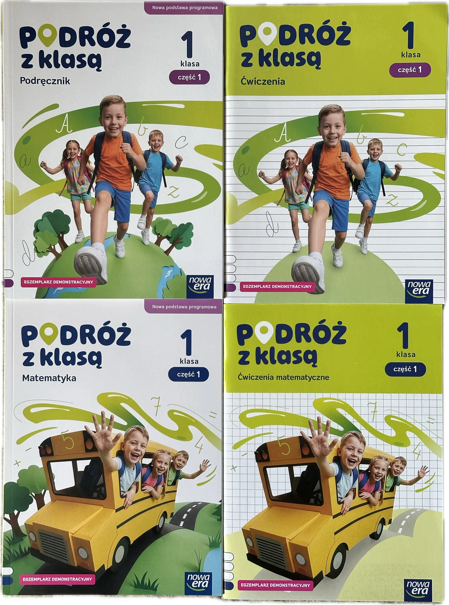 Okładka: Podróż z klasą klasa 1 Nowa Era 2026 zestaw pakiet komplet NOWE