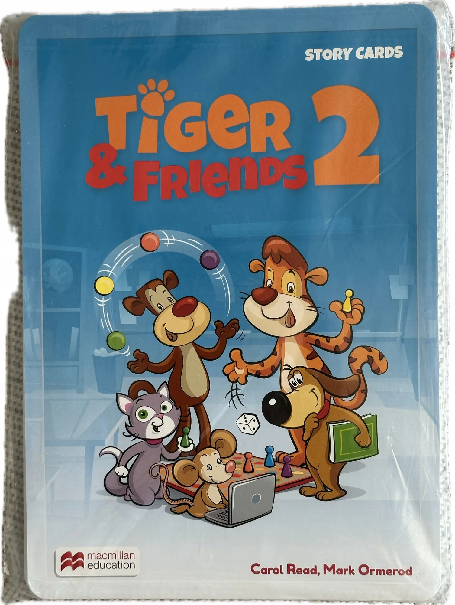 Okładka: TIGER & FRIENDS klasa 2 story cards karty obrazkowe historyjki