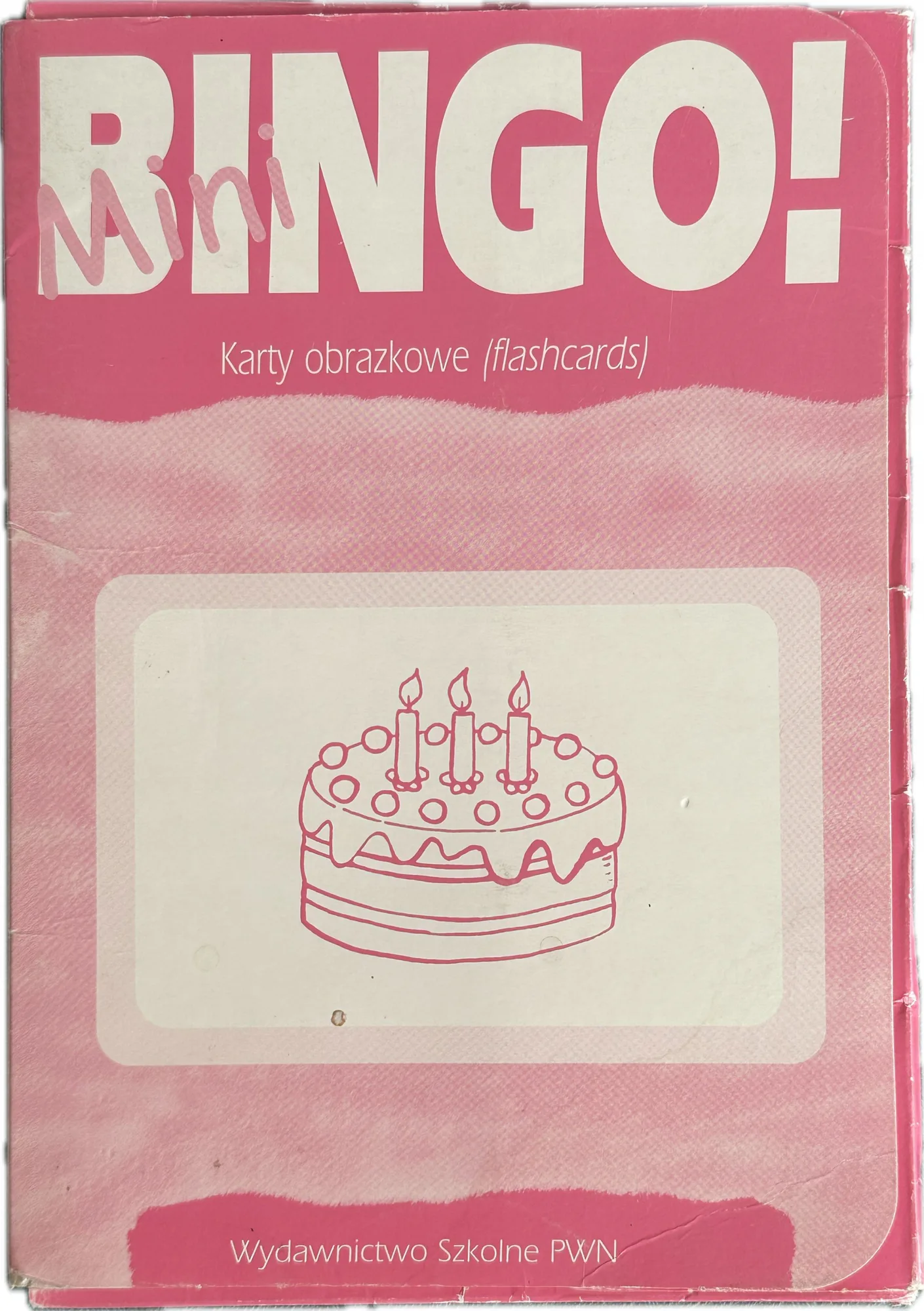 Okładka: BINGO karty obrazkowe flashcards język angielski dla maluchów
