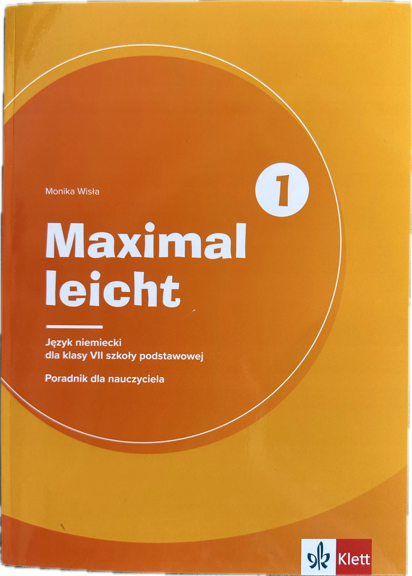 Okładka: Maximal leicht 1 poradnik dla nauczyciela książka klasa 7